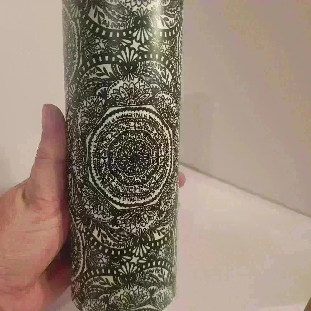 20 oz skinny tumbler with hidden effects